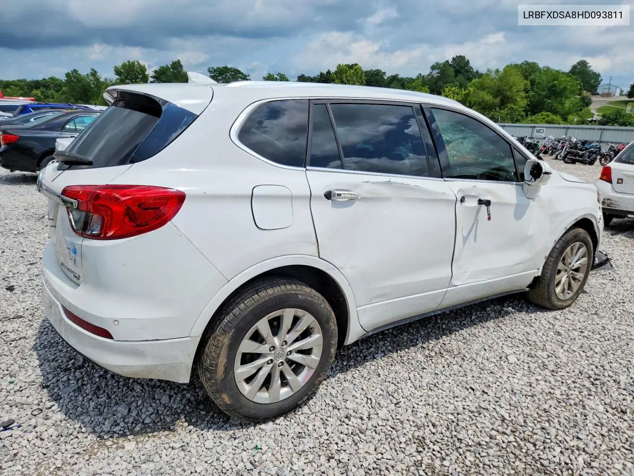 2017 Buick Envision Essence VIN: LRBFXDSA8HD093811 Lot: 60180316