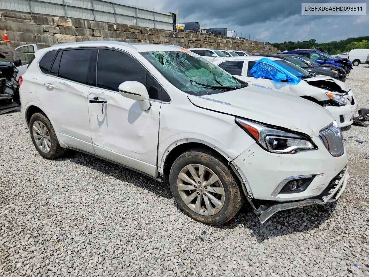 2017 Buick Envision Essence VIN: LRBFXDSA8HD093811 Lot: 60180316