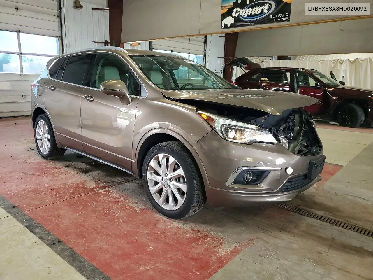 2017 Buick Envision Premium VIN: LRBFXESX8HD020092 Lot: 60308406