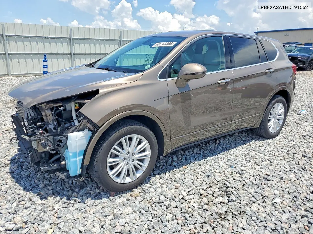 2017 Buick Envision Preferred VIN: LRBFXASA1HD191562 Lot: 60313366