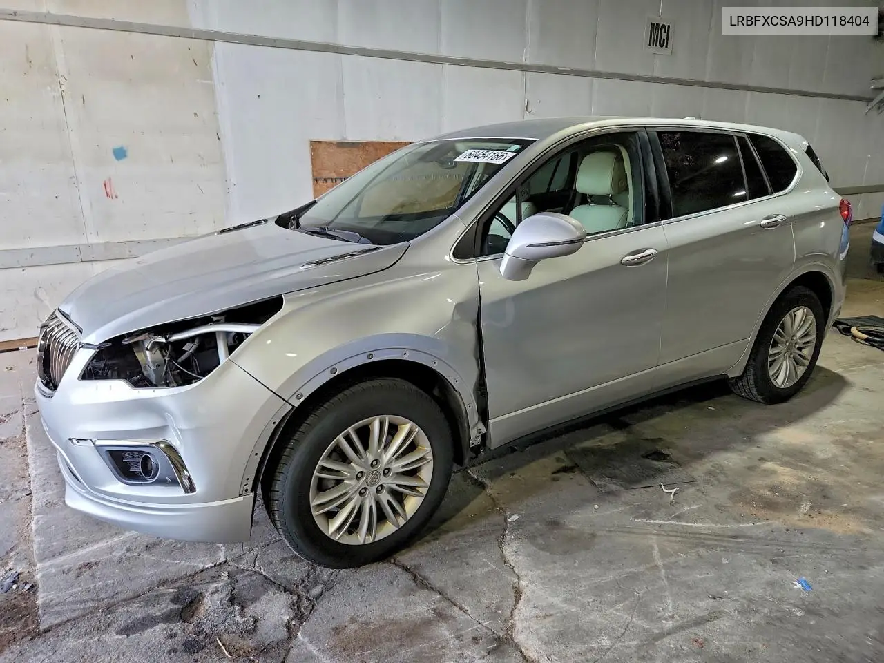 2017 Buick Envision Preferred VIN: LRBFXCSA9HD118404 Lot: 60454166