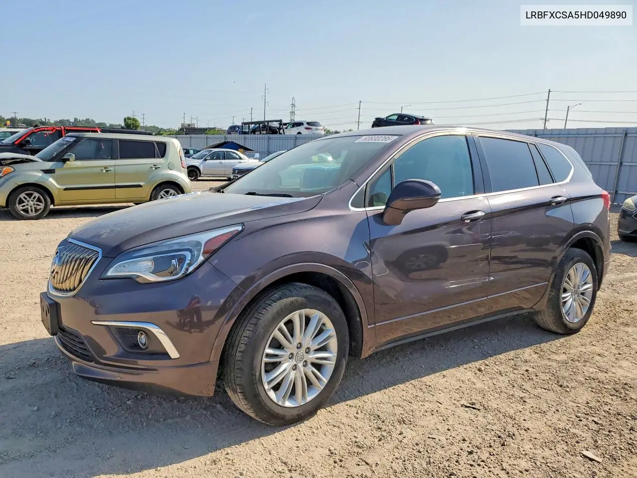 2017 Buick Envision Preferred VIN: LRBFXCSA5HD049890 Lot: 60830286