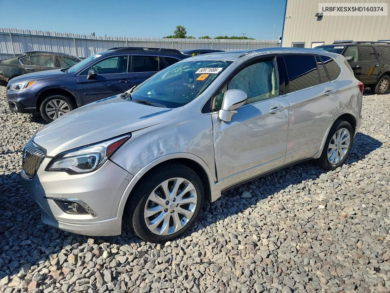 2017 Buick Envision Premium VIN: LRBFXESX5HD160374 Lot: 60971686