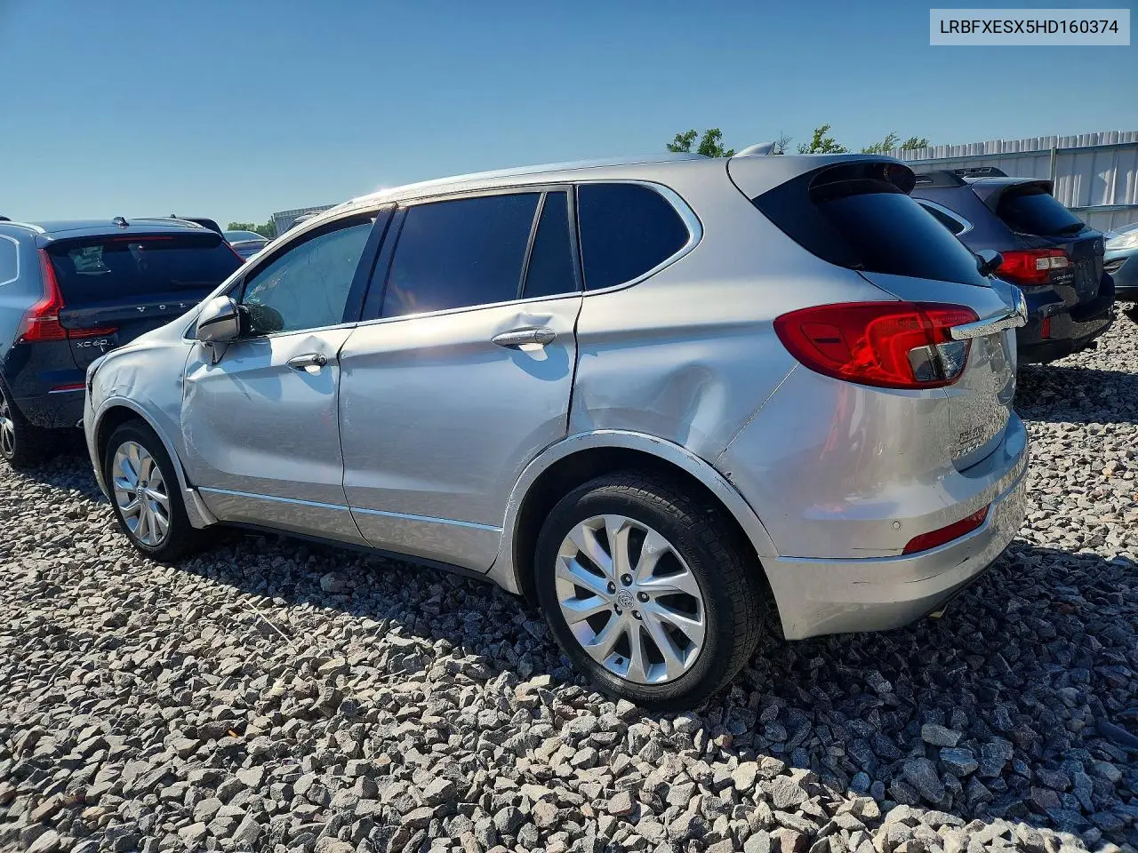 2017 Buick Envision Premium VIN: LRBFXESX5HD160374 Lot: 60971686