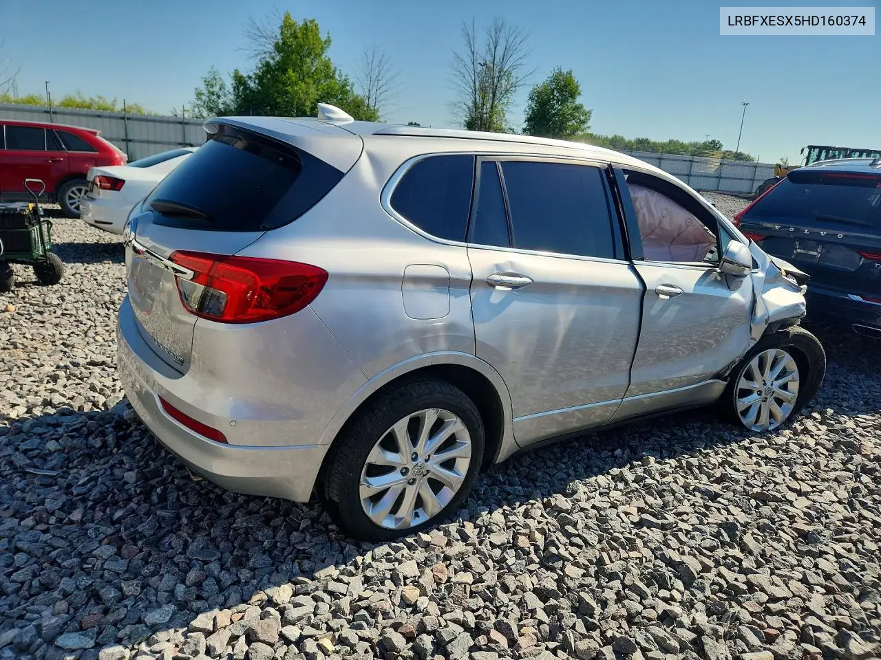 2017 Buick Envision Premium VIN: LRBFXESX5HD160374 Lot: 60971686
