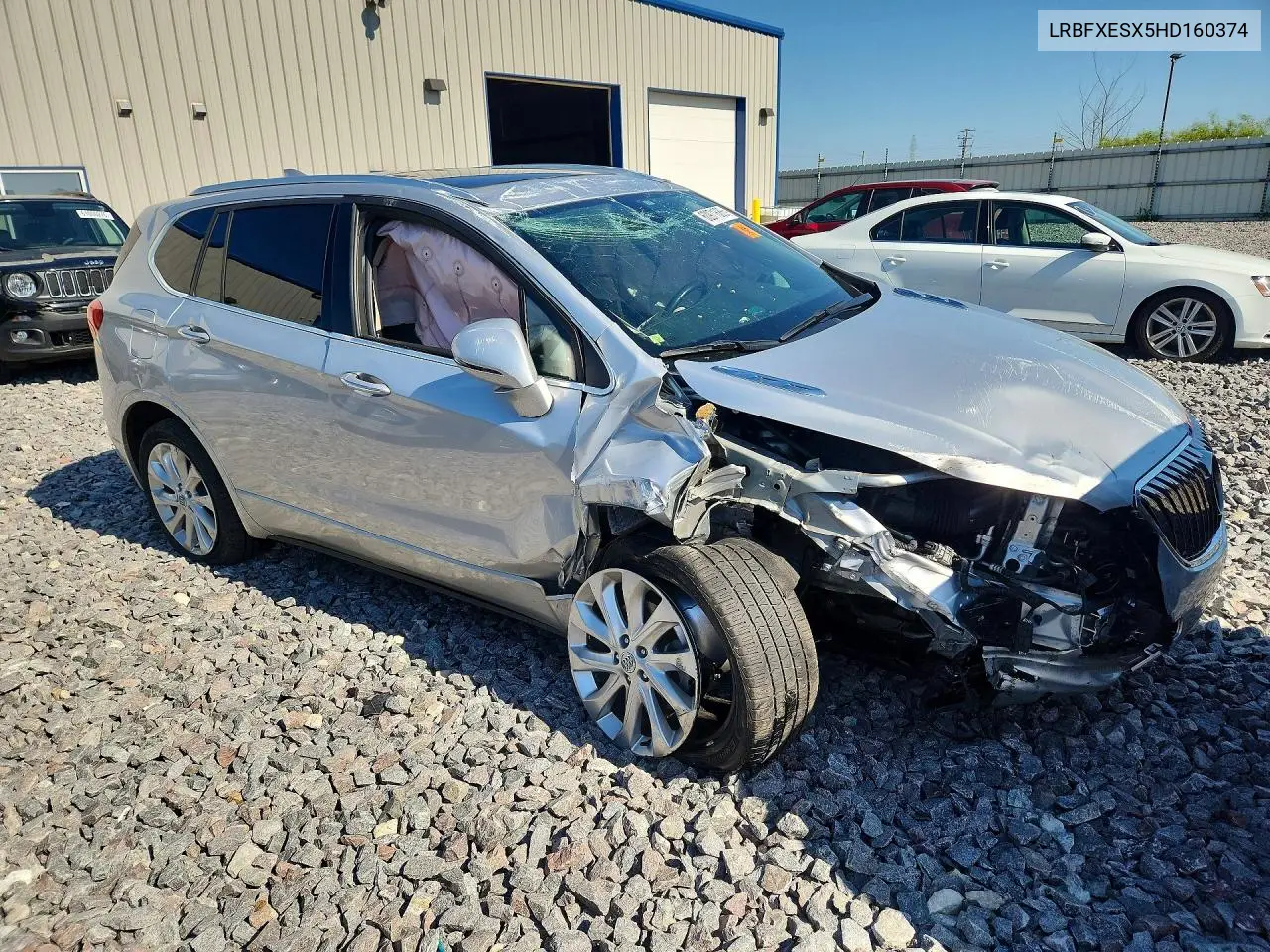 2017 Buick Envision Premium VIN: LRBFXESX5HD160374 Lot: 60971686