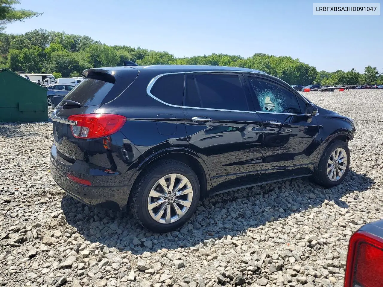 2017 Buick Envision Essence VIN: LRBFXBSA3HD091047 Lot: 61598666
