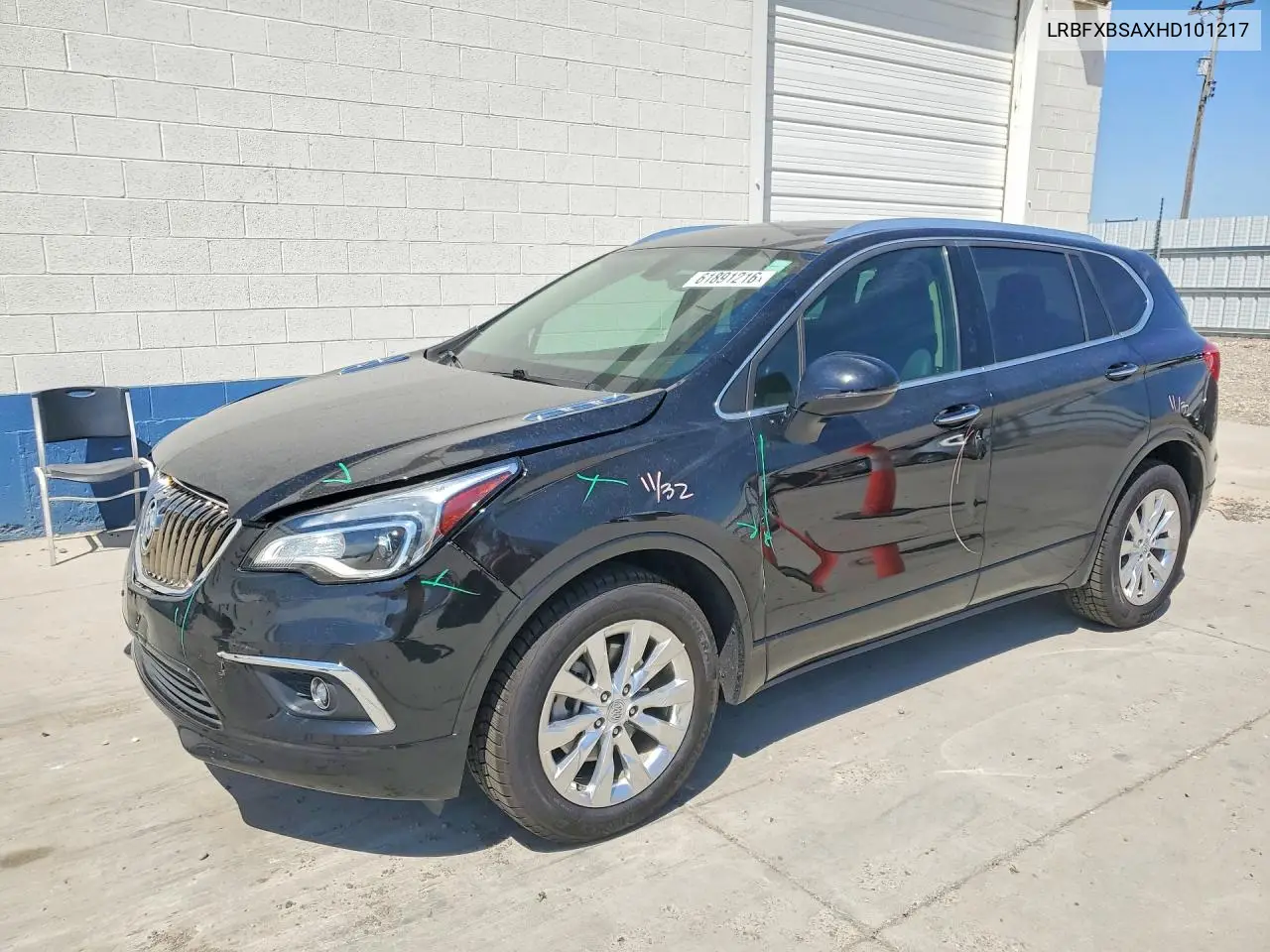 2017 Buick Envision Essence VIN: LRBFXBSAXHD101217 Lot: 61891216