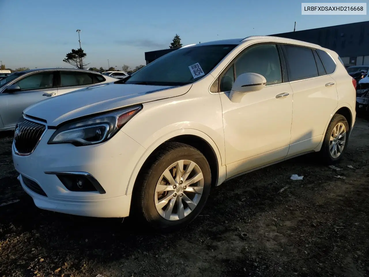 LRBFXDSAXHD216668 2017 Buick Envision Essence