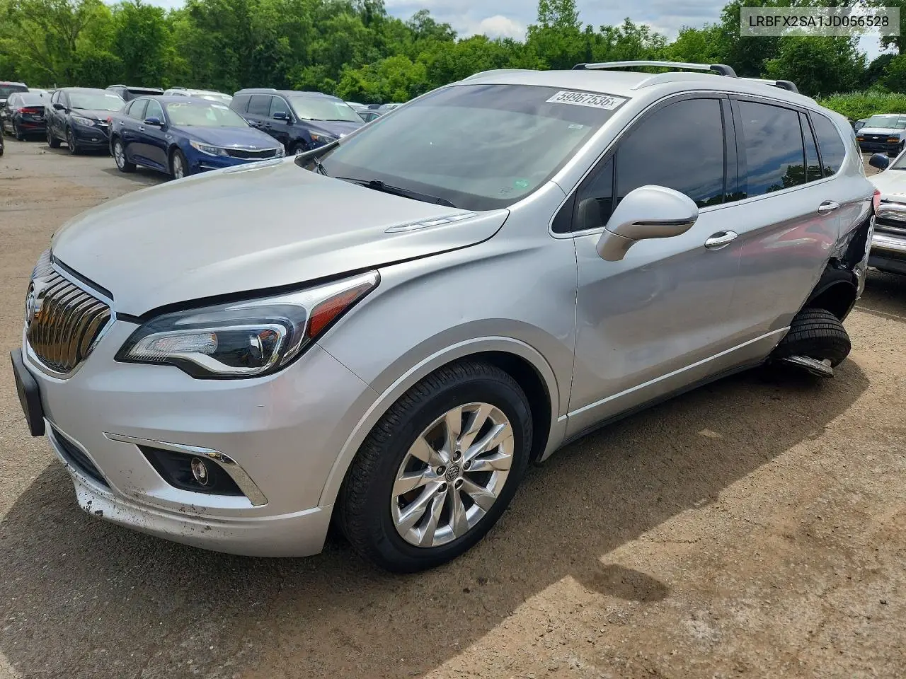 2018 Buick Envision Essence VIN: LRBFX2SA1JD056528 Lot: 59967536