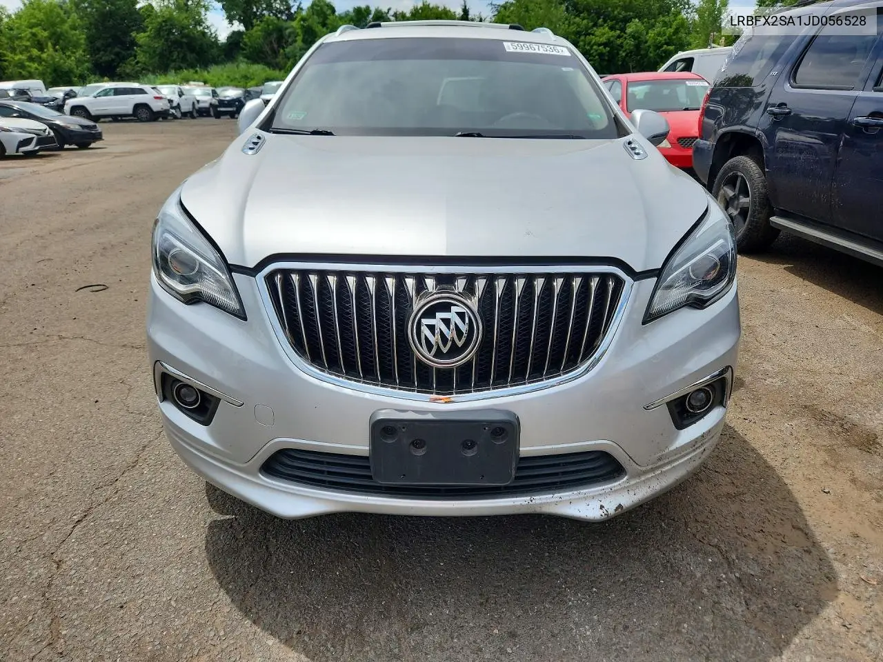 2018 Buick Envision Essence VIN: LRBFX2SA1JD056528 Lot: 59967536