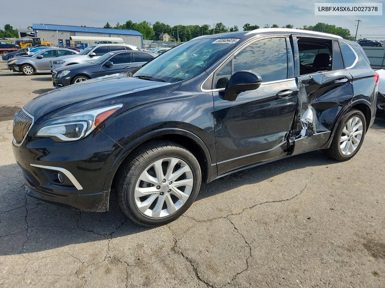 2018 Buick Envision Premium Ii VIN: LRBFX4SX6JD027378 Lot: 60545926