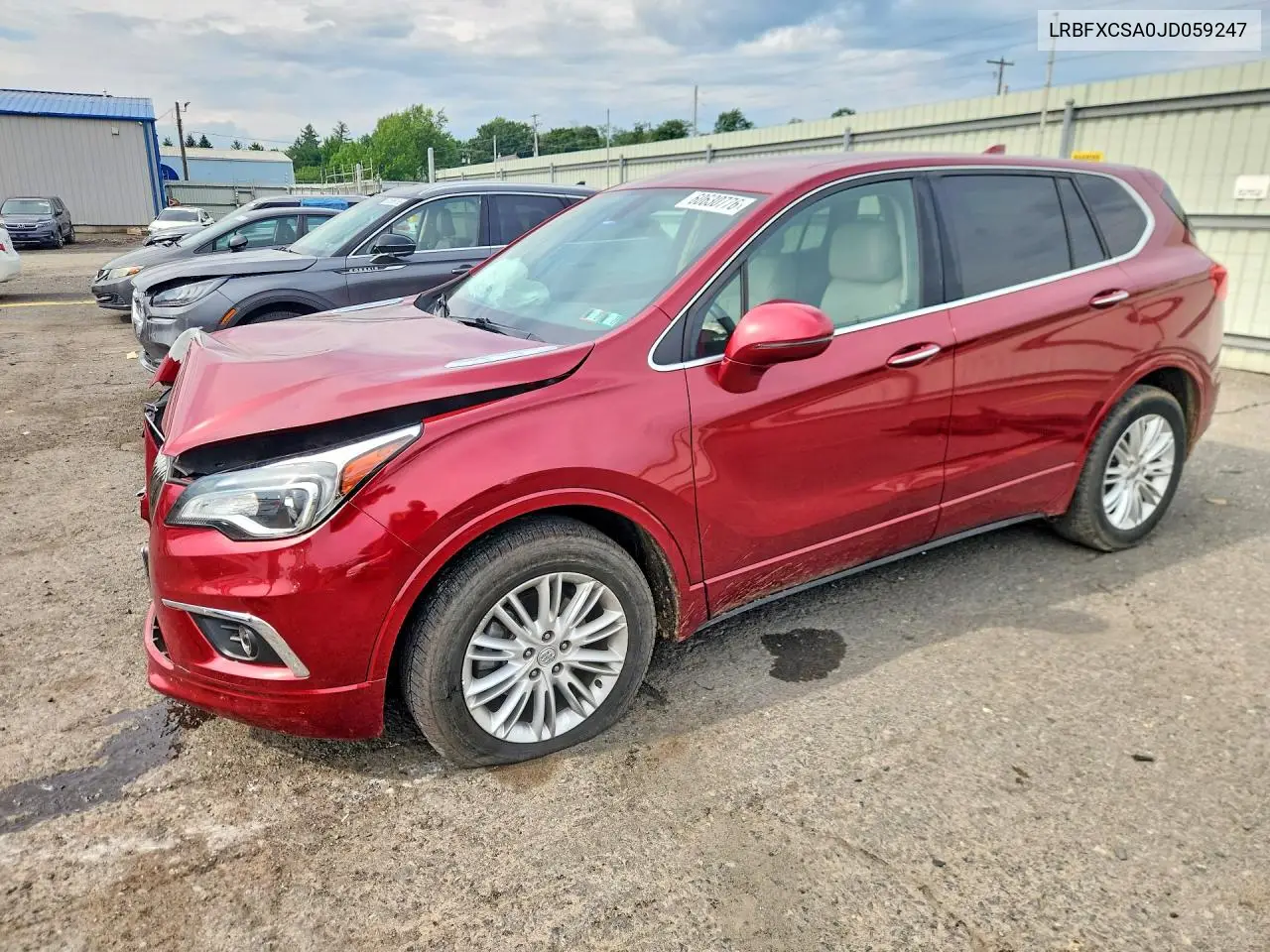 2018 Buick Envision Preferred VIN: LRBFXCSA0JD059247 Lot: 60630776