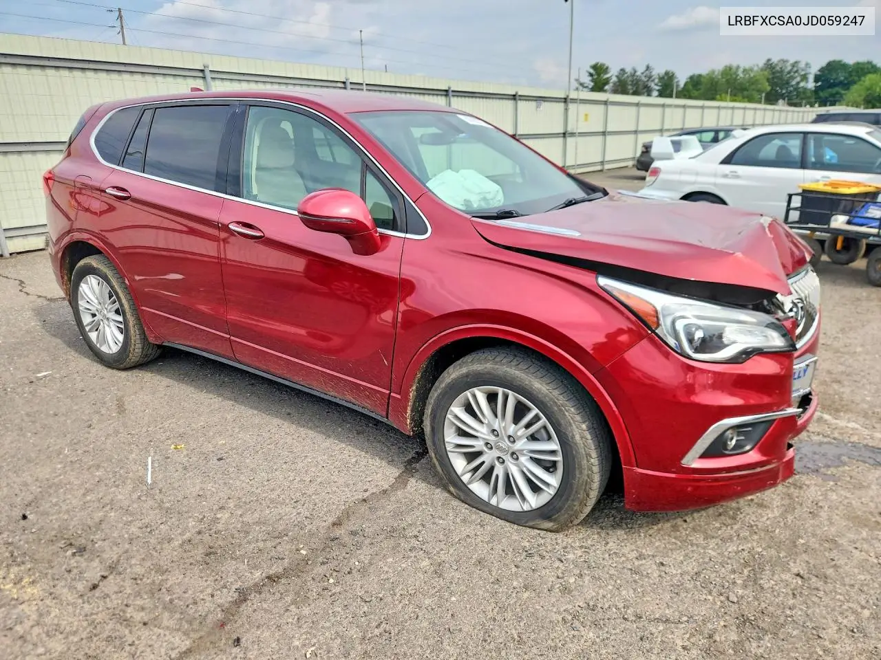 2018 Buick Envision Preferred VIN: LRBFXCSA0JD059247 Lot: 60630776