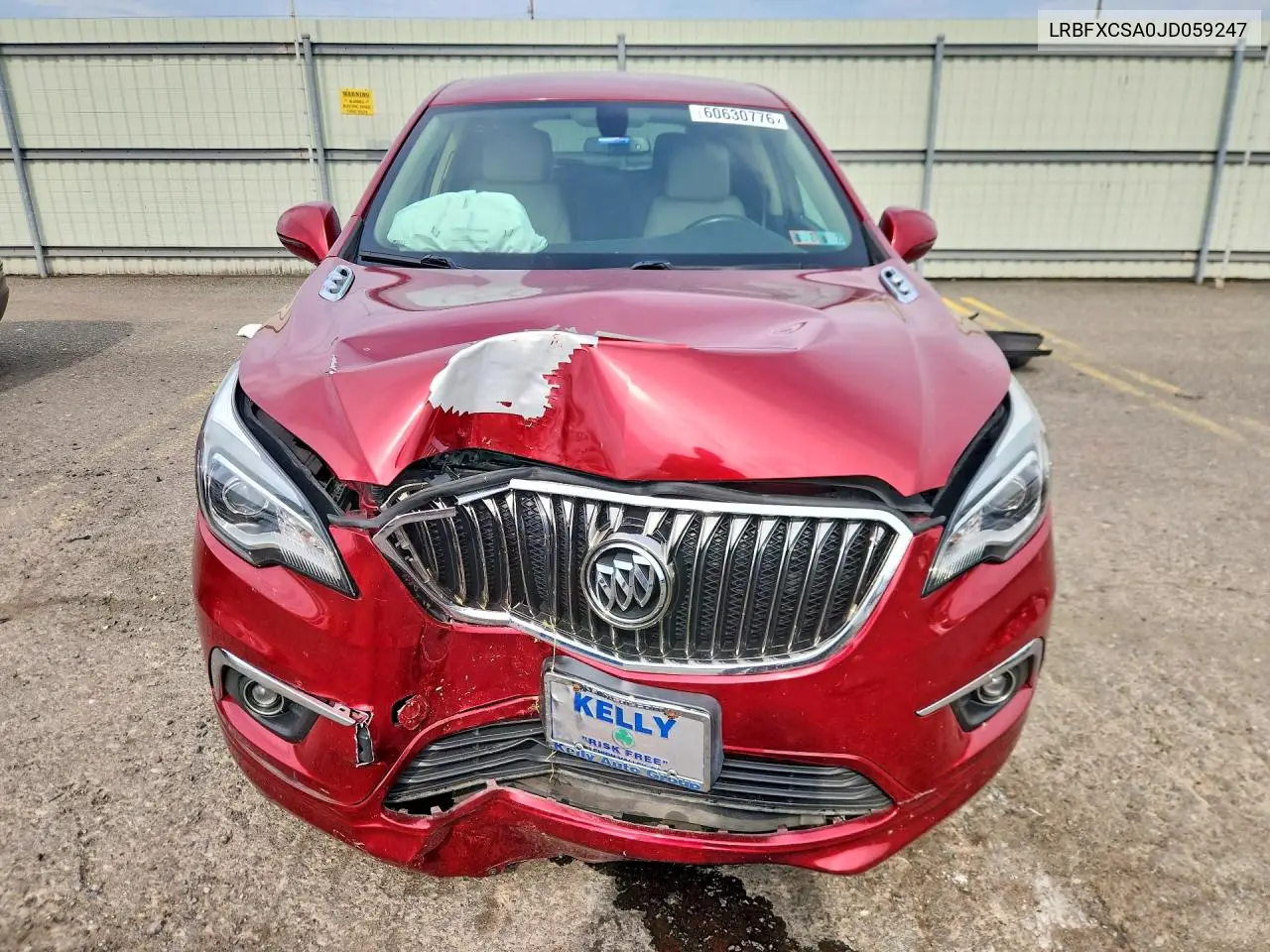 2018 Buick Envision Preferred VIN: LRBFXCSA0JD059247 Lot: 60630776