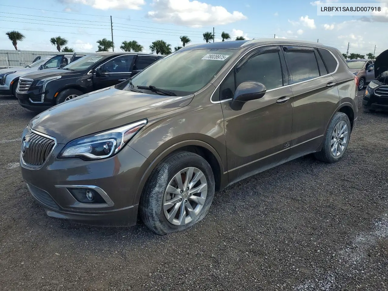 2018 Buick Envision Essence VIN: LRBFX1SA8JD007918 Lot: 78028975