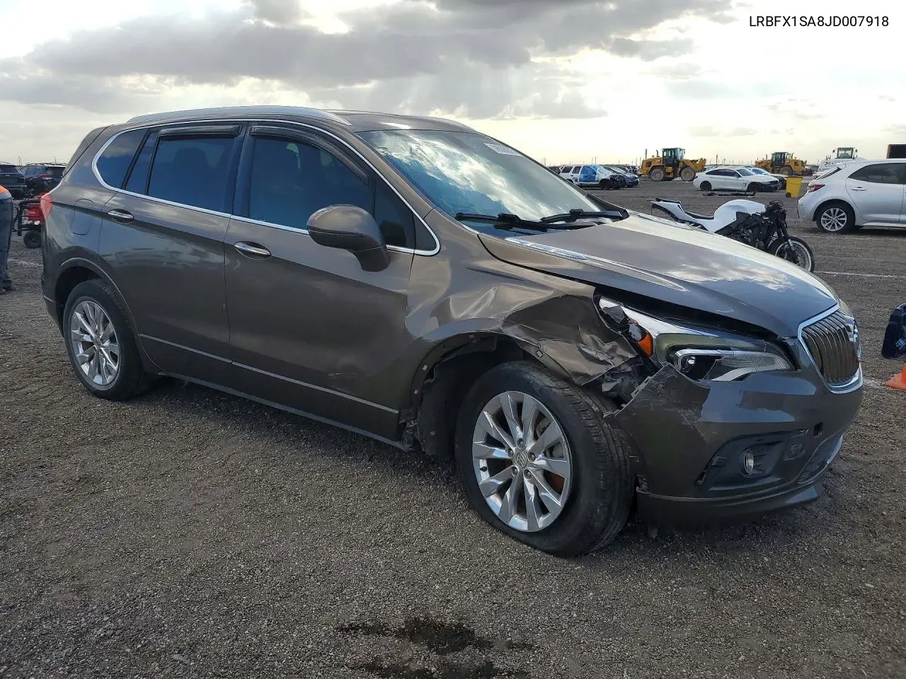 2018 Buick Envision Essence VIN: LRBFX1SA8JD007918 Lot: 78028975