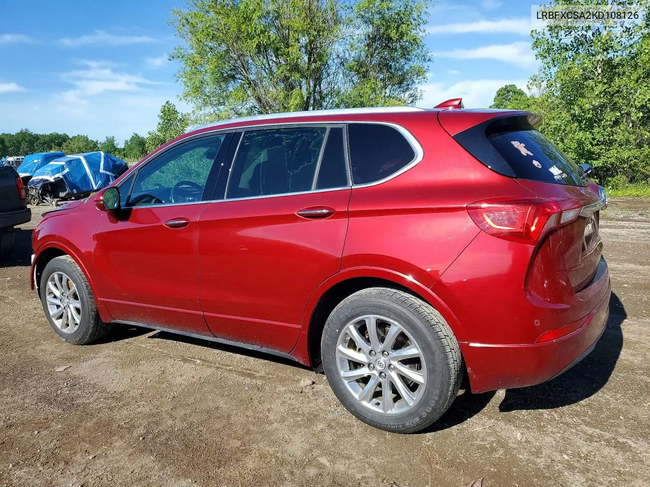 2019 Buick Envision Essence VIN: LRBFXCSA2KD108126 Lot: 57190056