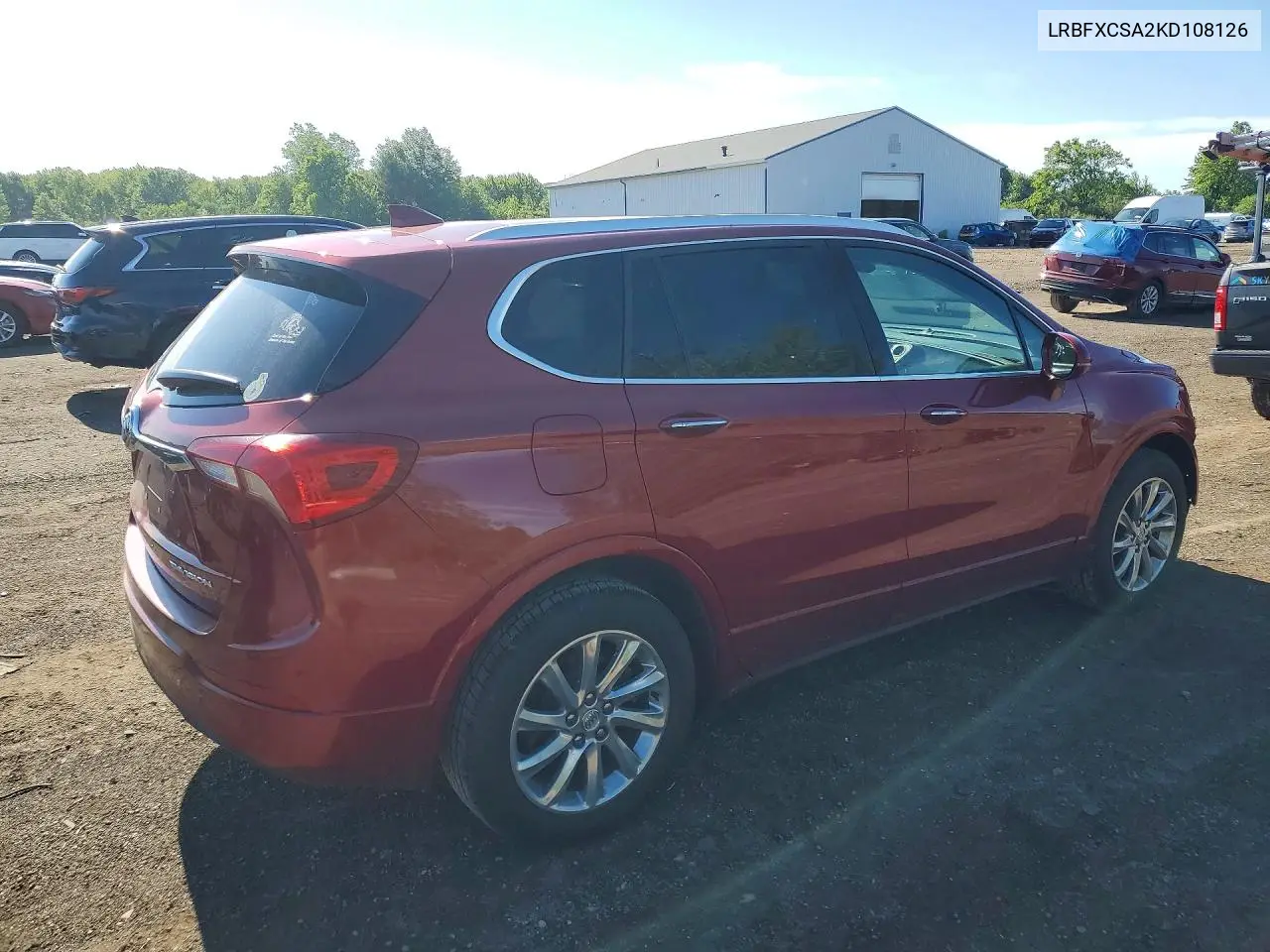 2019 Buick Envision Essence VIN: LRBFXCSA2KD108126 Lot: 57190056