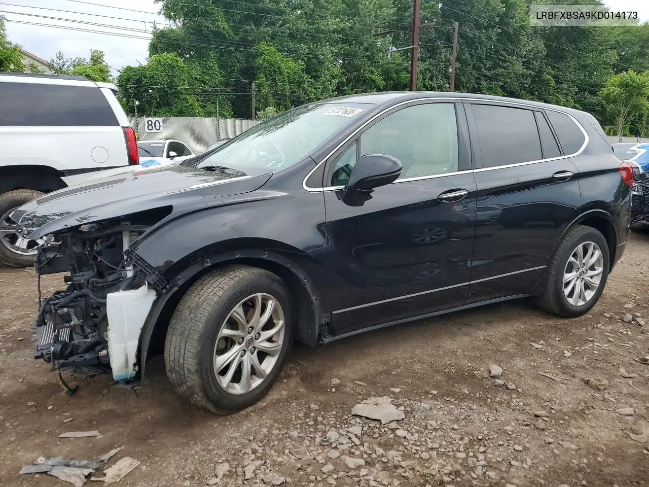 2019 Buick Envision Preferred VIN: LRBFXBSA9KD014173 Lot: 57721636