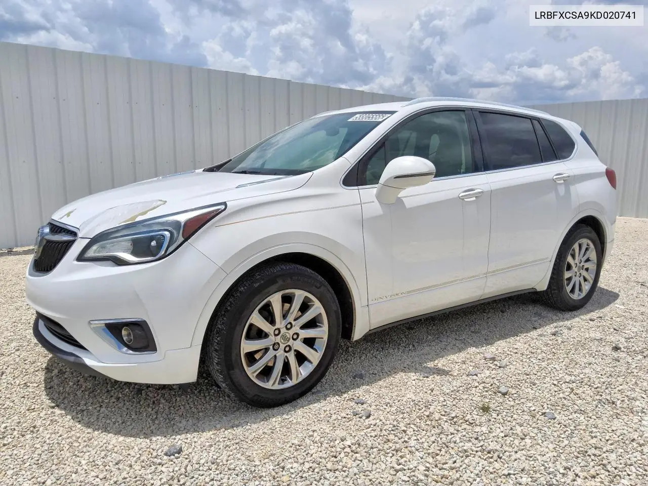 2019 Buick Envision Essence VIN: LRBFXCSA9KD020741 Lot: 58805566