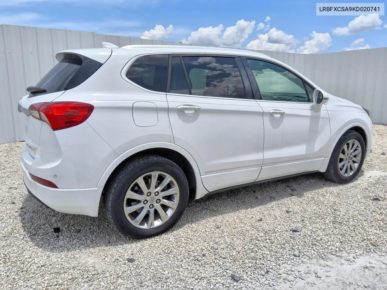 2019 Buick Envision Essence VIN: LRBFXCSA9KD020741 Lot: 58805566