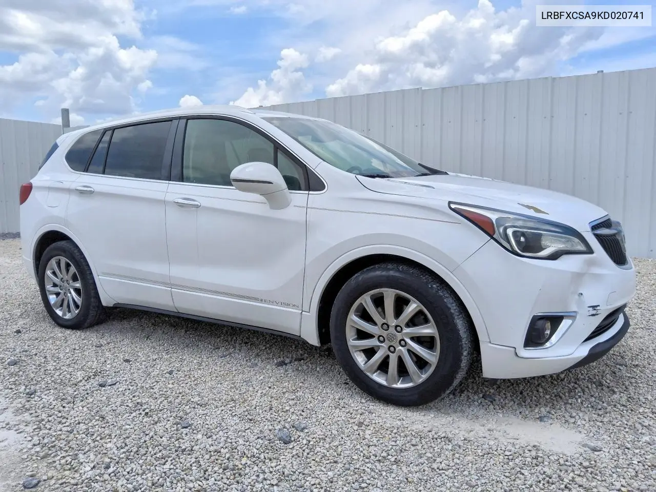 2019 Buick Envision Essence VIN: LRBFXCSA9KD020741 Lot: 58805566