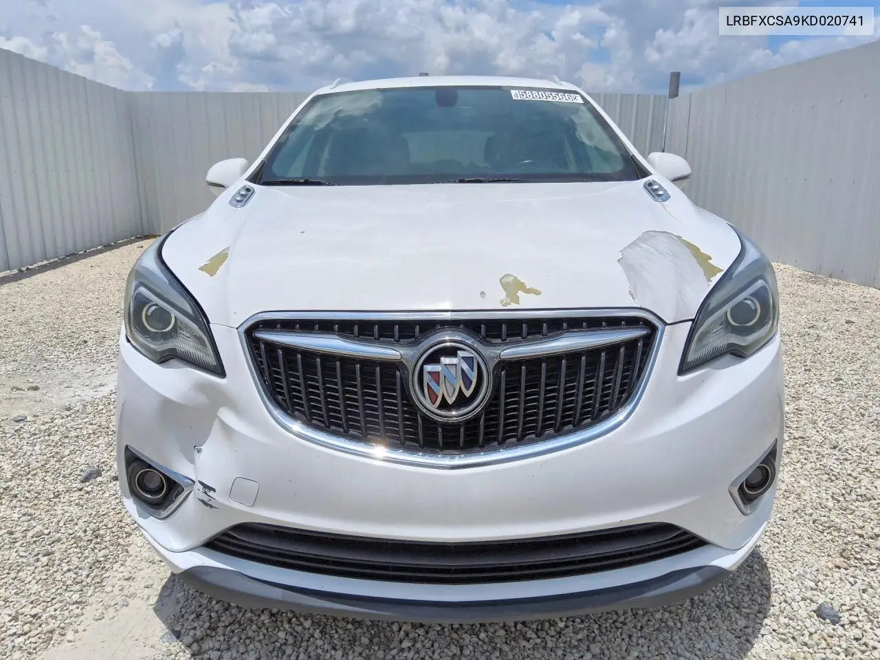 2019 Buick Envision Essence VIN: LRBFXCSA9KD020741 Lot: 58805566