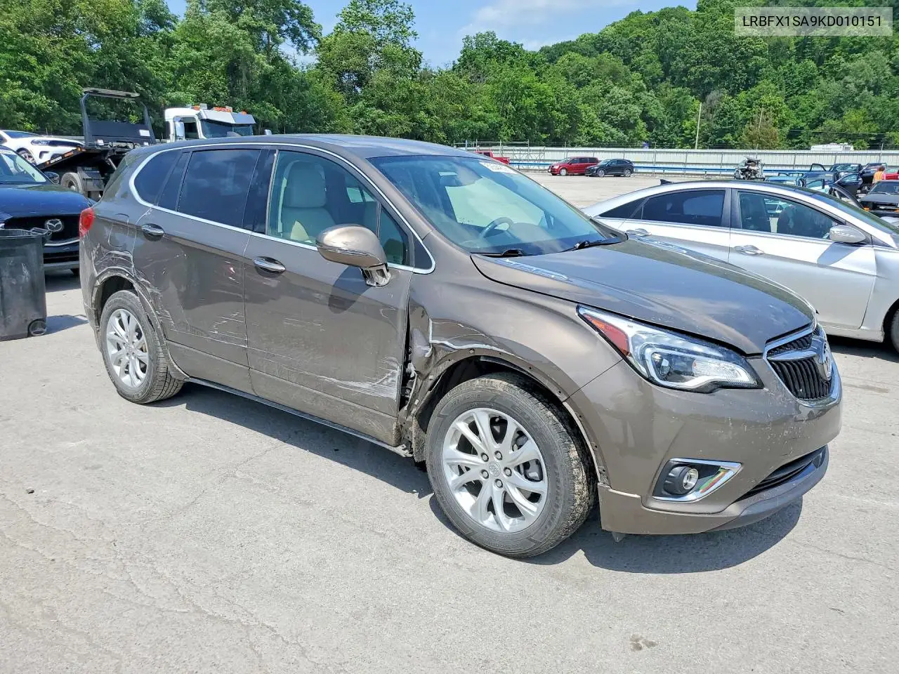 2019 Buick Envision Preferred VIN: LRBFX1SA9KD010151 Lot: 59344606