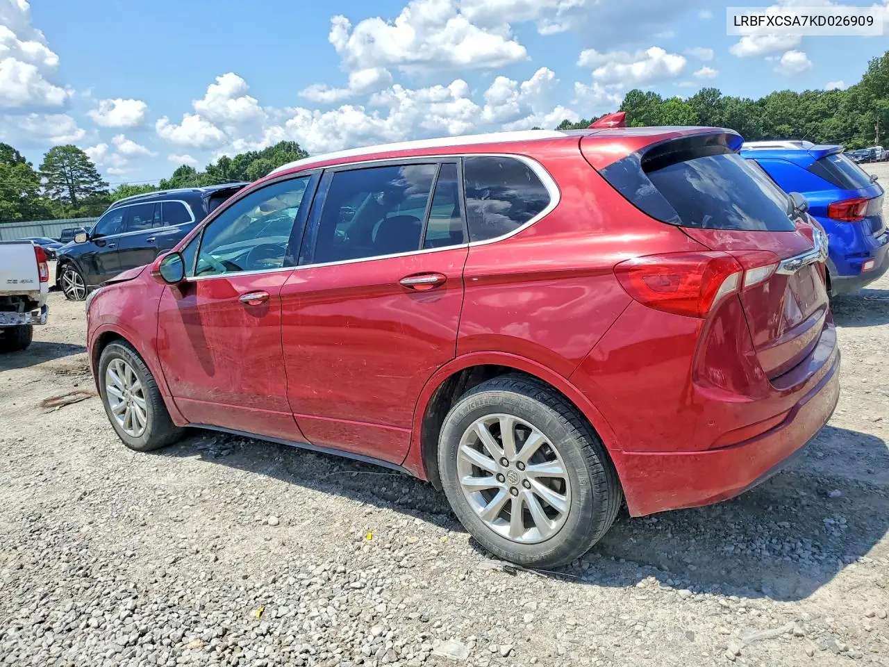 2019 Buick Envision Essence VIN: LRBFXCSA7KD026909 Lot: 59858346