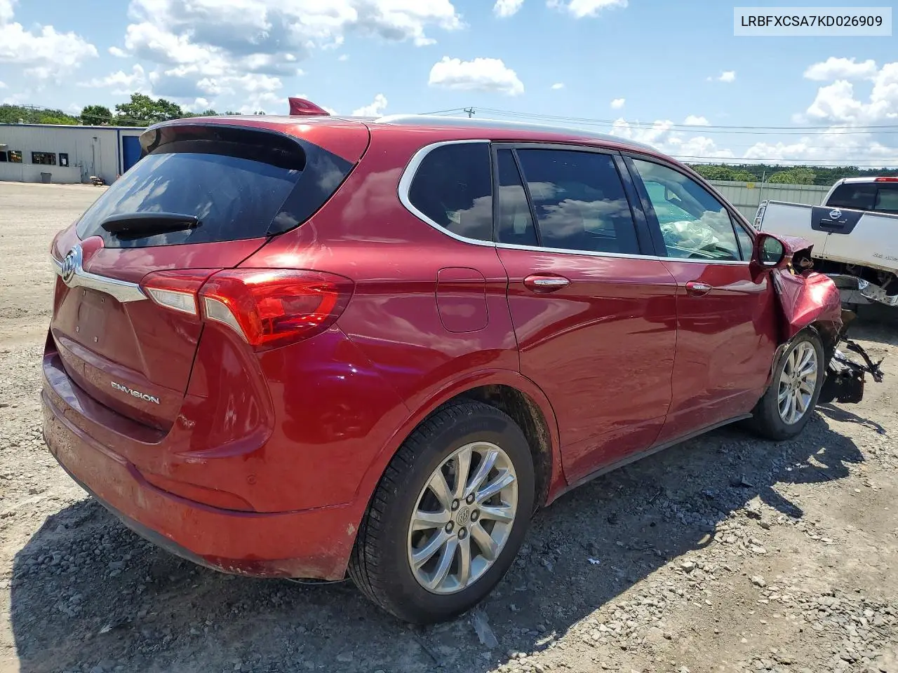2019 Buick Envision Essence VIN: LRBFXCSA7KD026909 Lot: 59858346
