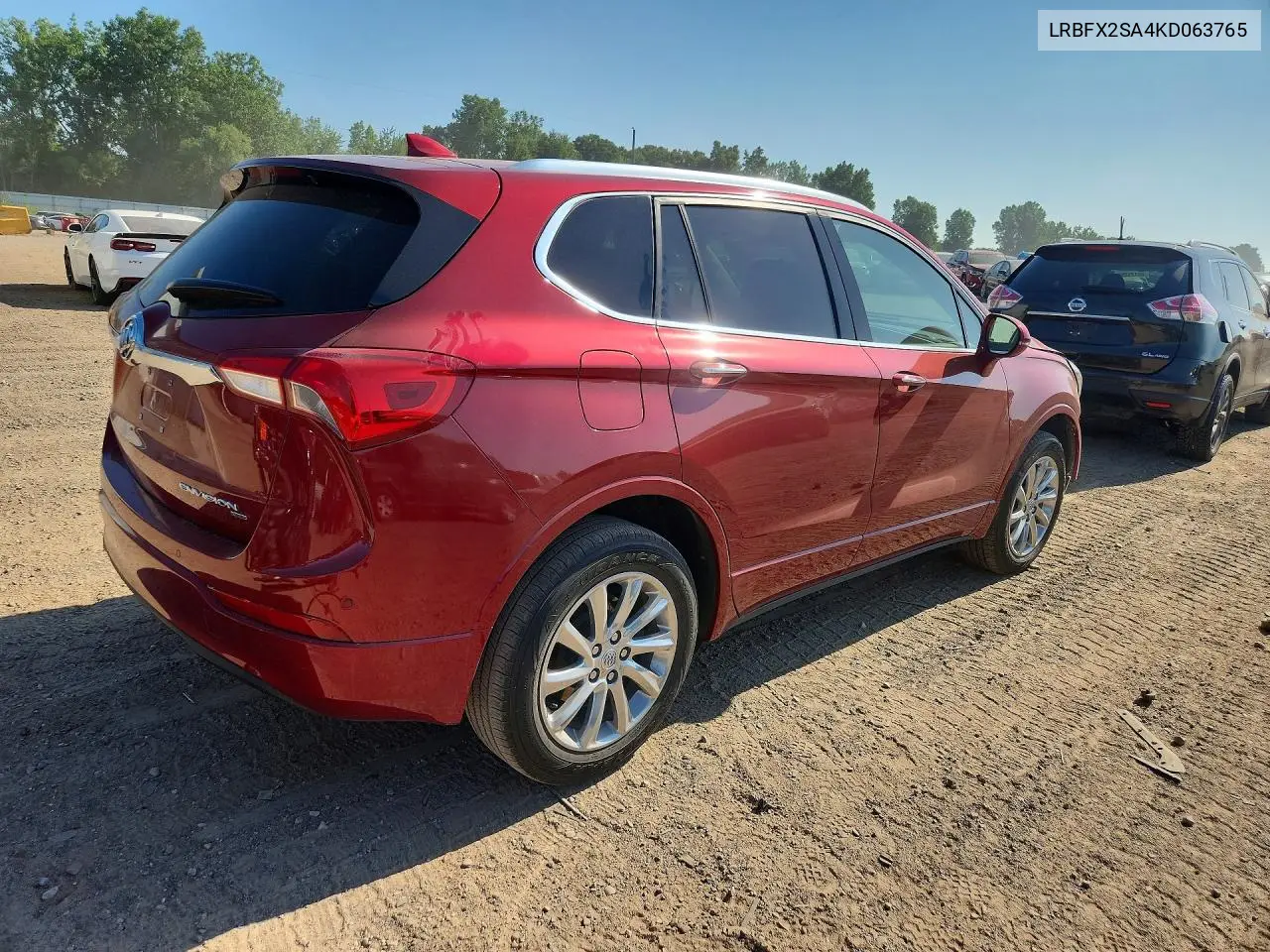 2019 Buick Envision Essence VIN: LRBFX2SA4KD063765 Lot: 60026796