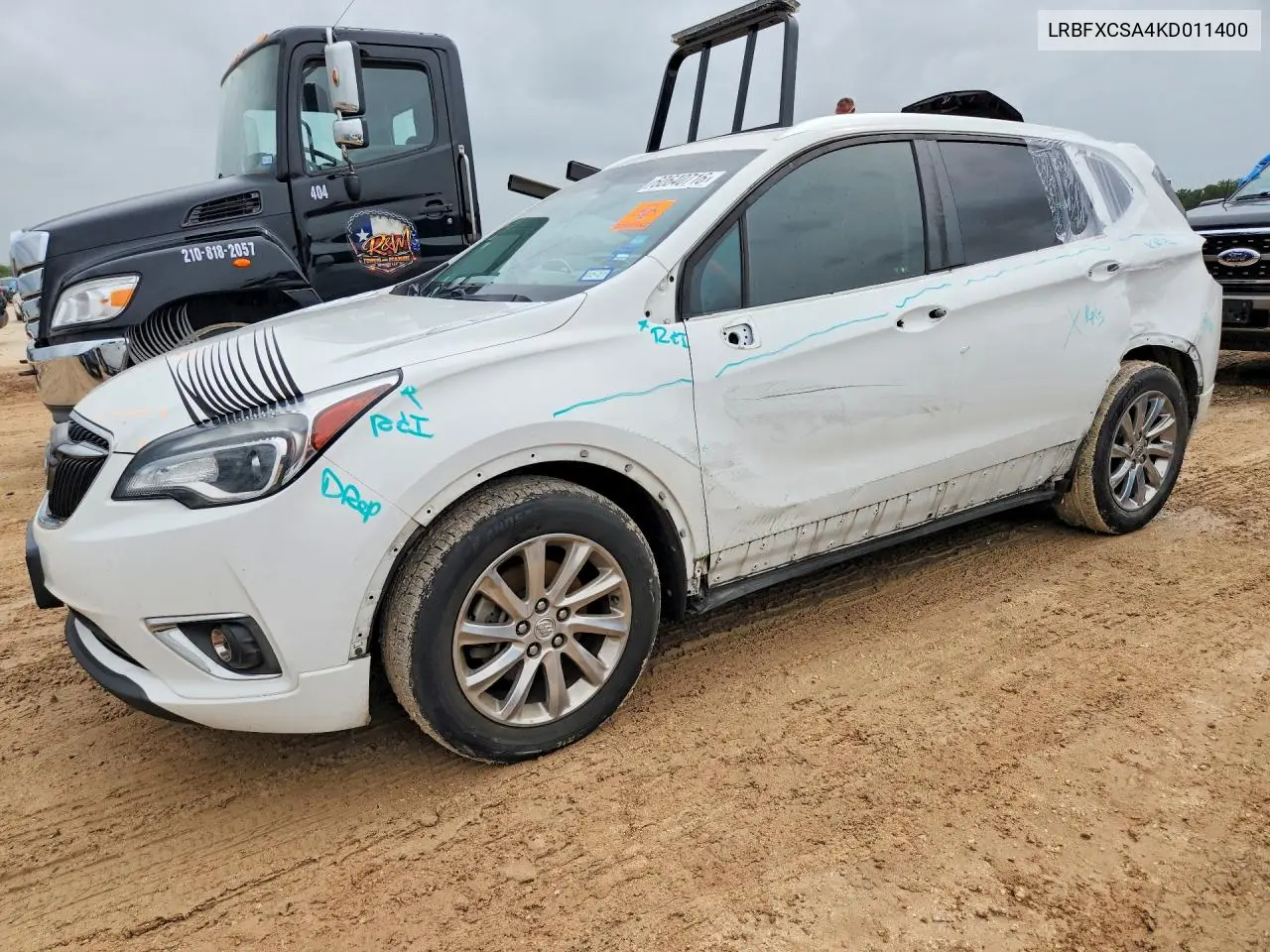 2019 Buick Envision Essence VIN: LRBFXCSA4KD011400 Lot: 60640716