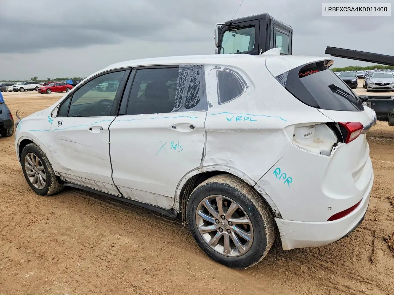 2019 Buick Envision Essence VIN: LRBFXCSA4KD011400 Lot: 60640716