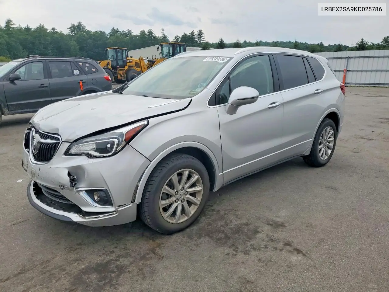 2019 Buick Envision Essence VIN: LRBFX2SA9KD025786 Lot: 60739686
