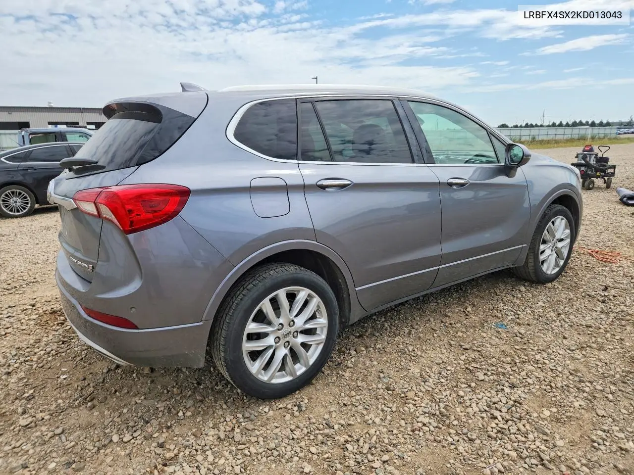 2019 Buick Envision Premium Ii VIN: LRBFX4SX2KD013043 Lot: 60942946