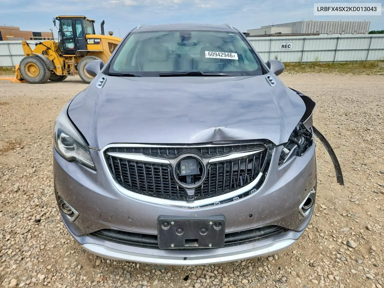2019 Buick Envision Premium Ii VIN: LRBFX4SX2KD013043 Lot: 60942946