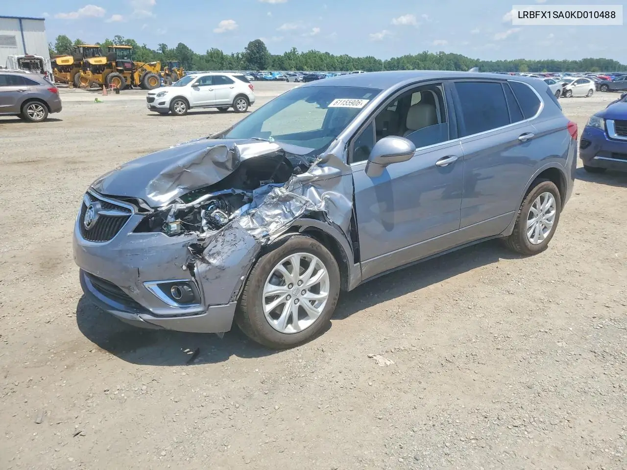 2019 Buick Envision Preferred VIN: LRBFX1SA0KD010488 Lot: 61155906