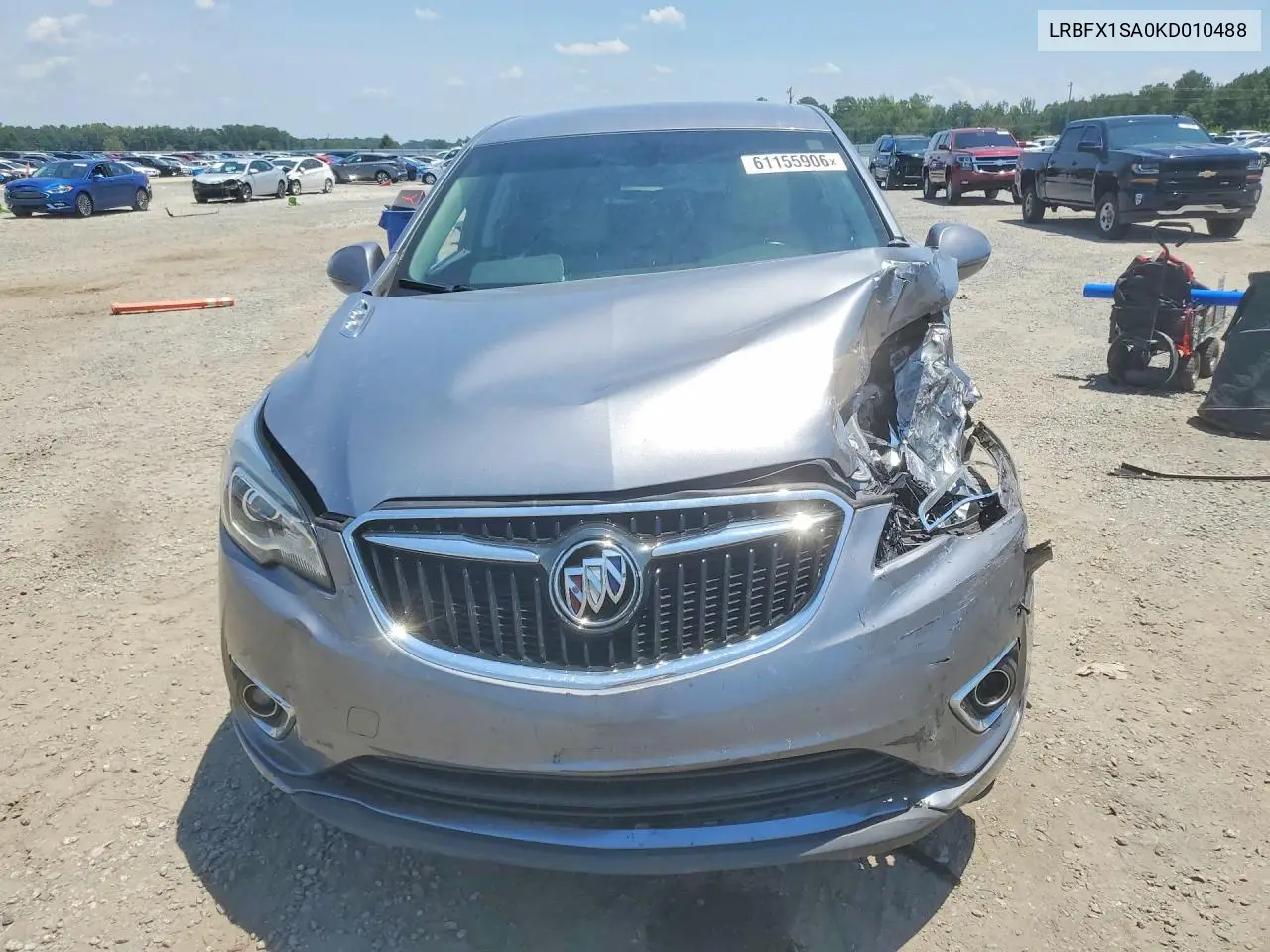 2019 Buick Envision Preferred VIN: LRBFX1SA0KD010488 Lot: 61155906