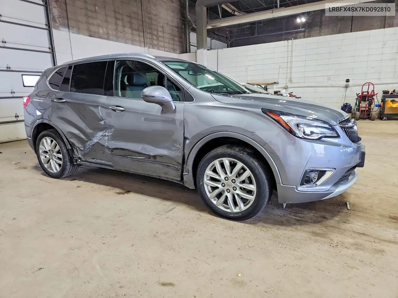 2019 Buick Envision Premium Ii VIN: LRBFX4SX7KD092810 Lot: 61542956