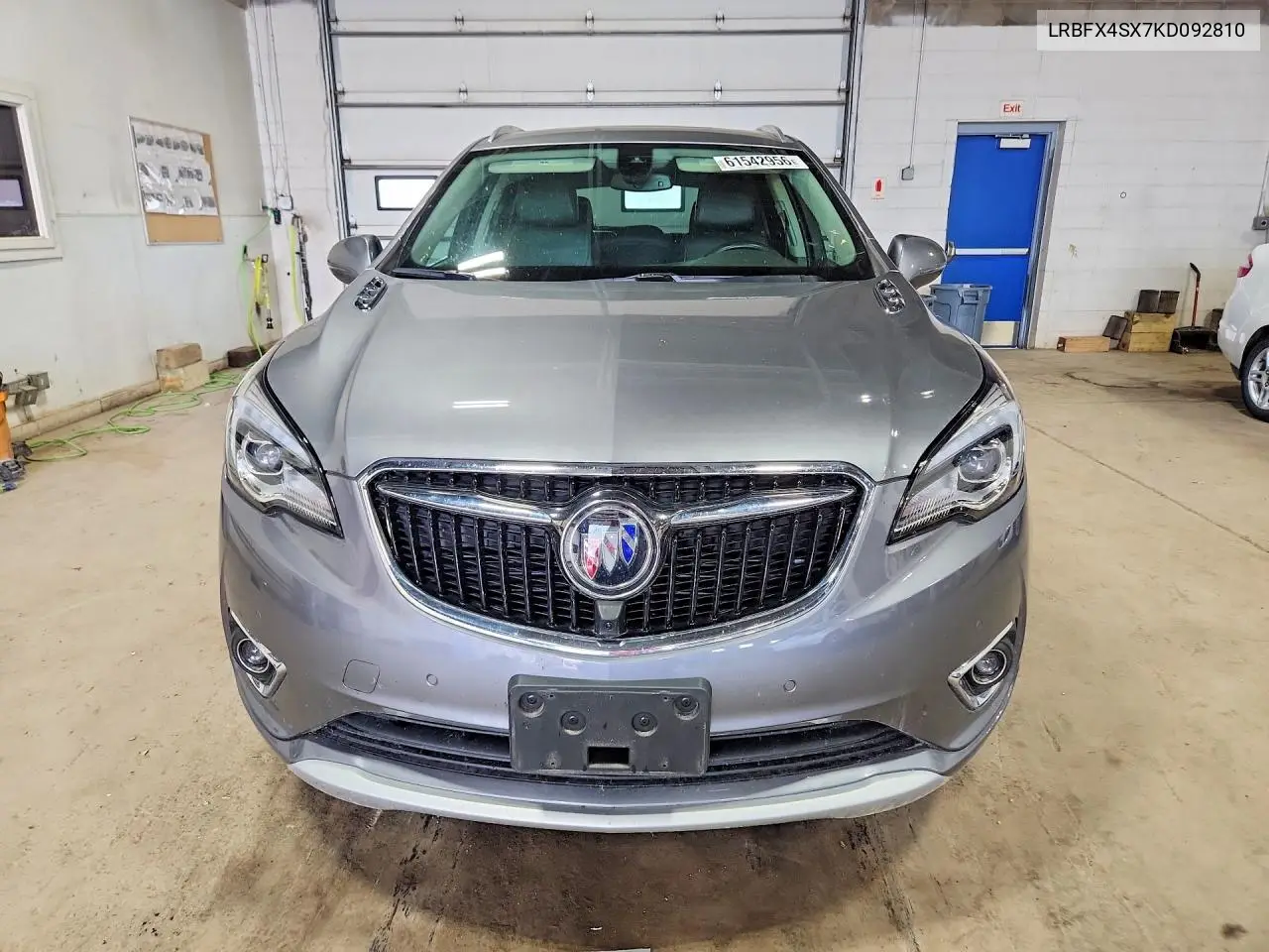 2019 Buick Envision Premium Ii VIN: LRBFX4SX7KD092810 Lot: 61542956