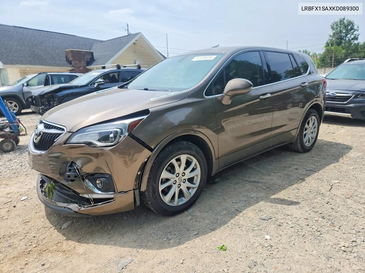 2019 Buick Envision Preferred VIN: LRBFX1SAXKD089300 Lot: 61926616