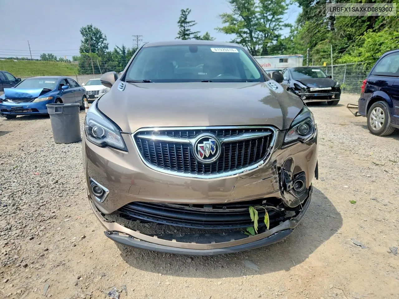 2019 Buick Envision Preferred VIN: LRBFX1SAXKD089300 Lot: 61926616