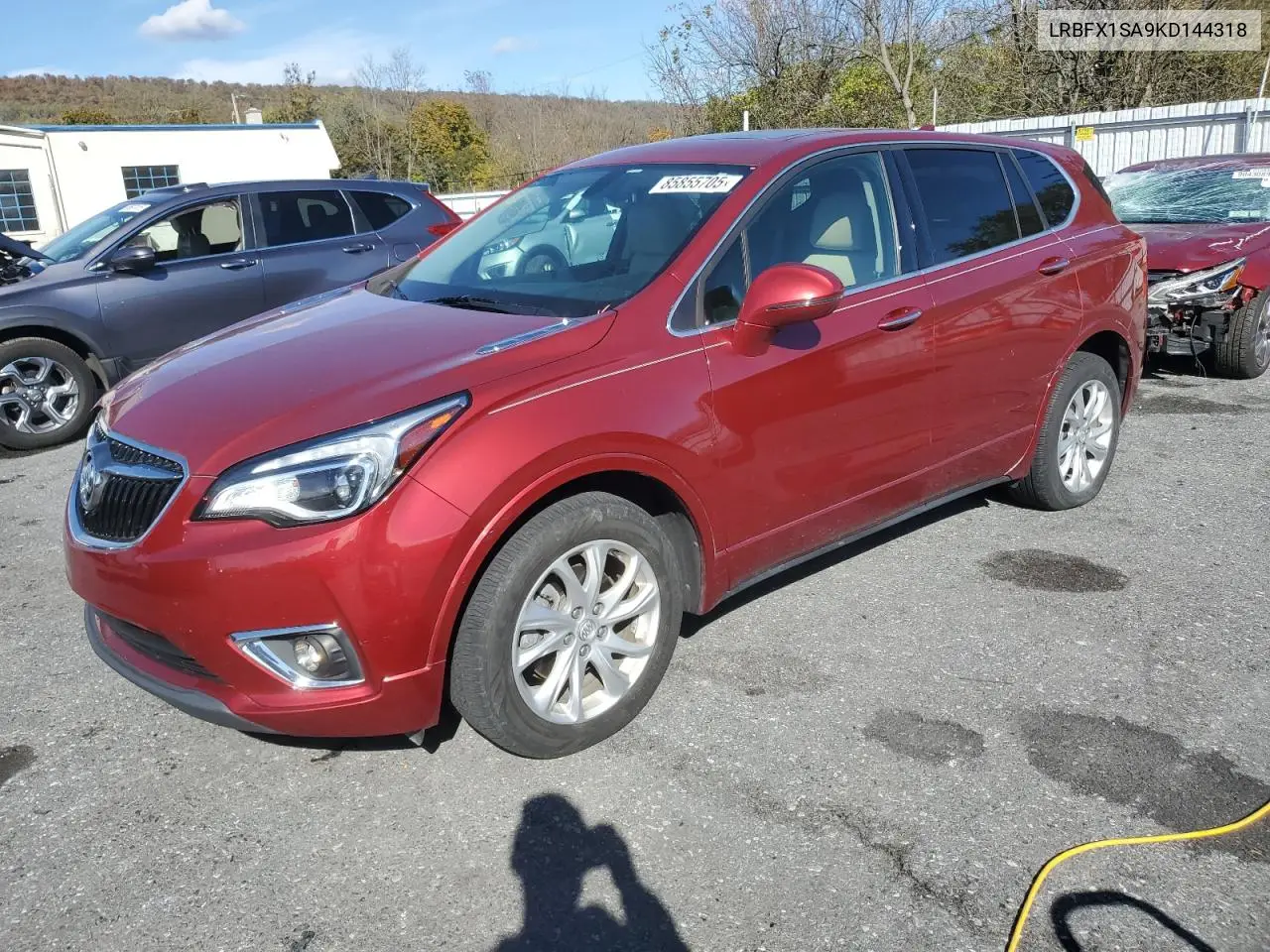 LRBFX1SA9KD144318 2019 Buick Envision Preferred