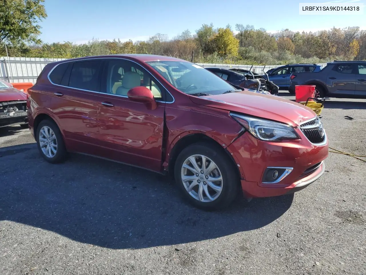 LRBFX1SA9KD144318 2019 Buick Envision Preferred