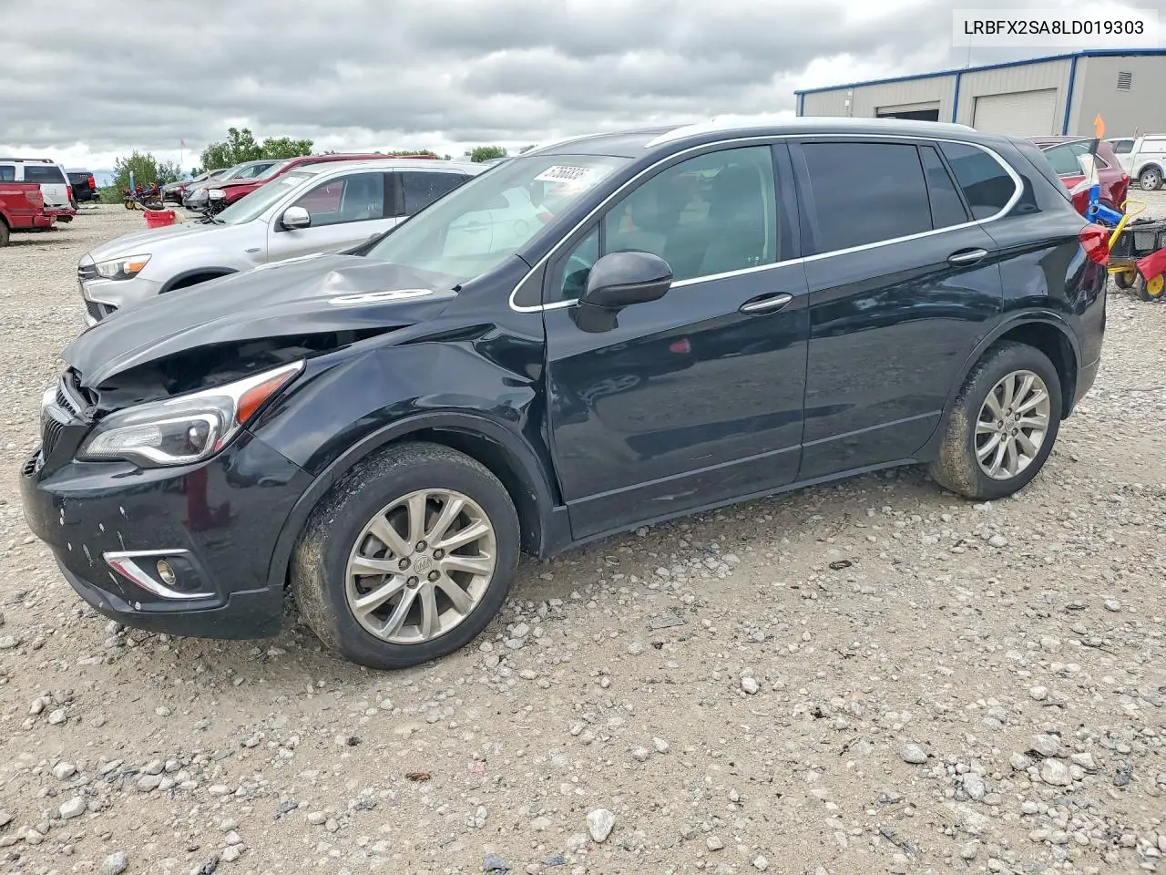 2020 Buick Envision Essence VIN: LRBFX2SA8LD019303 Lot: 57568836