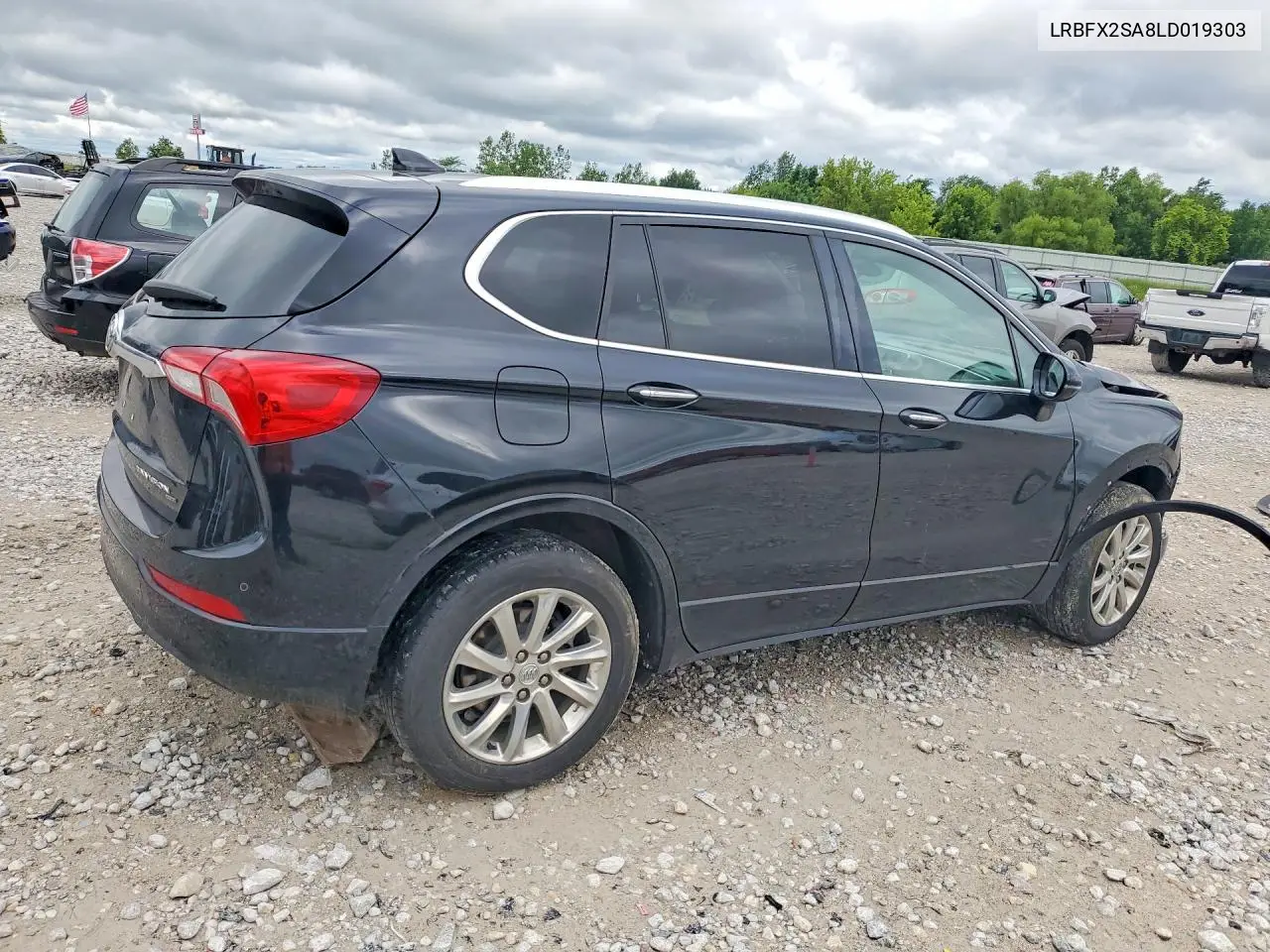2020 Buick Envision Essence VIN: LRBFX2SA8LD019303 Lot: 57568836