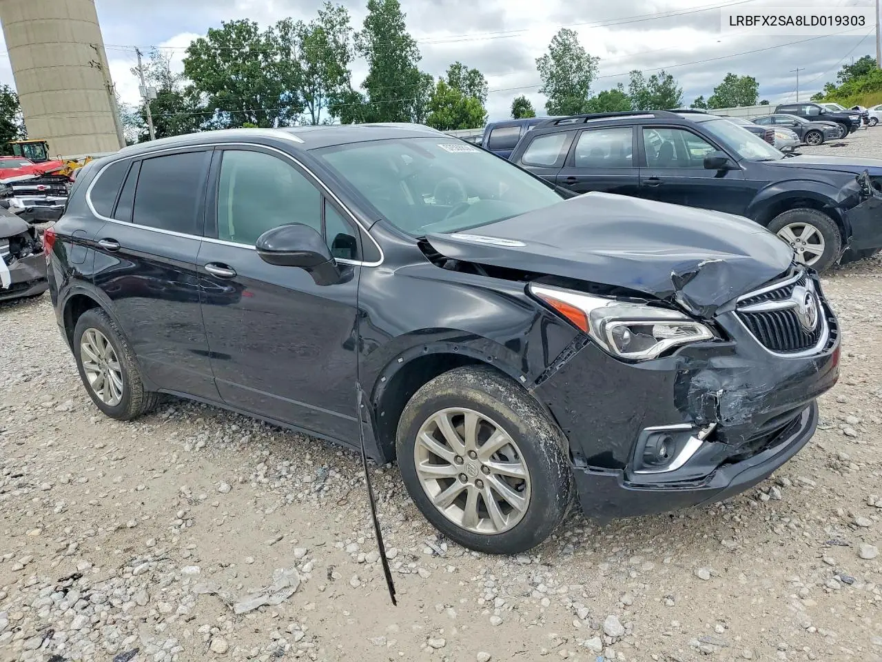 2020 Buick Envision Essence VIN: LRBFX2SA8LD019303 Lot: 57568836