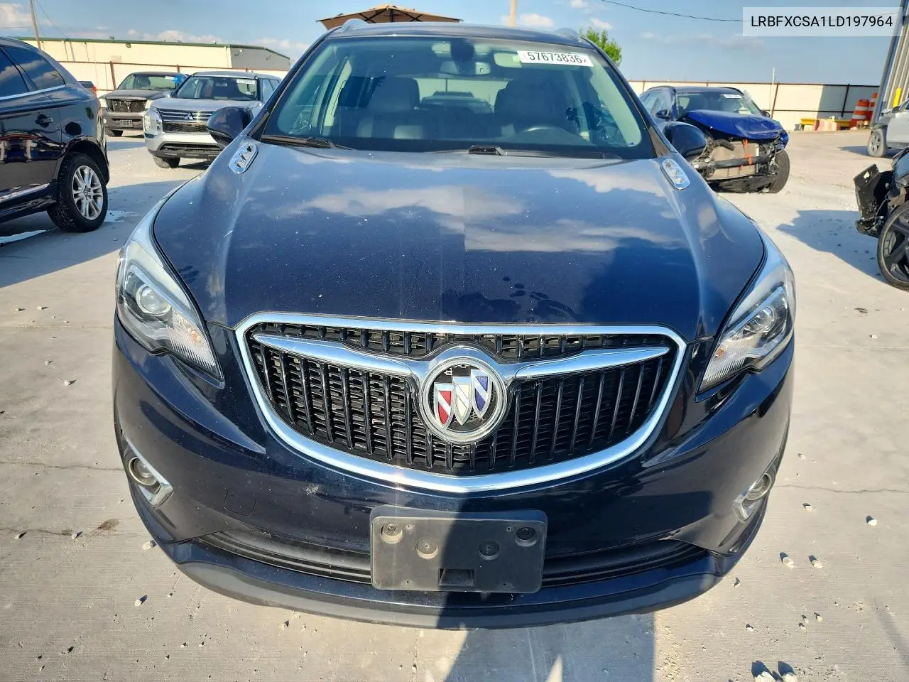 2020 Buick Envision Essence VIN: LRBFXCSA1LD197964 Lot: 57673836