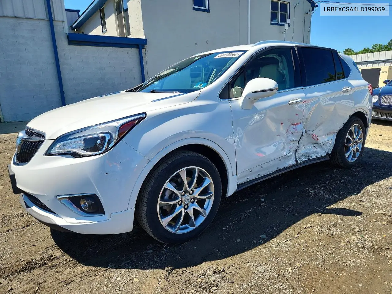 2020 Buick Envision Essence VIN: LRBFXCSA4LD199059 Lot: 58396596
